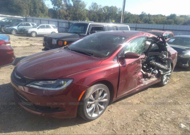 из сша 2015 CHRYSLER 200 1C3CCCBB2FN563474