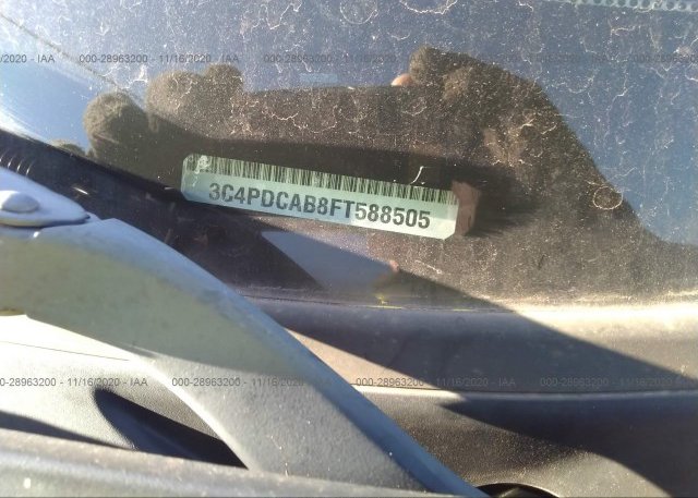 3C4PDCAB8FT588505 2015 DODGE JOURNEY