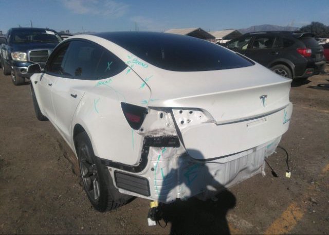 2021 TESLA MODEL 3(VIN: 5YJ3E1EBXMF036381