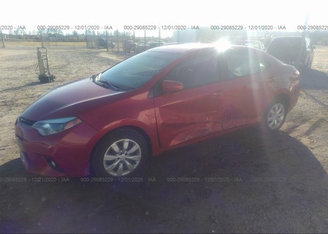 из сша 2015 TOYOTA COROLLA 2T1BURHE1FC256194