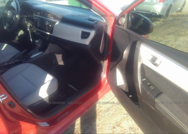 пригнать из сша 2015 TOYOTA COROLLA 2T1BURHE1FC256194