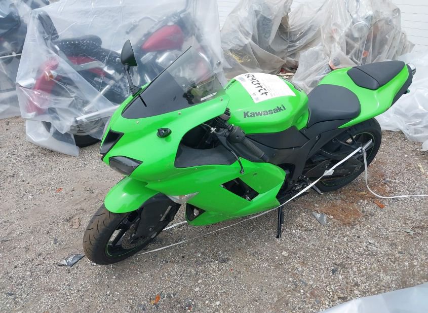 Salvage 2008 KAWASAKI ZX600 P for Sale in SOUTH BEND, IN