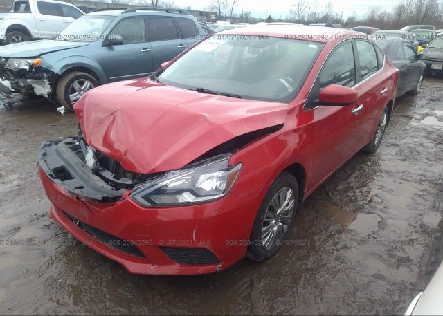 из сша 2017 NISSAN SENTRA 3N1AB7AP3HL662174