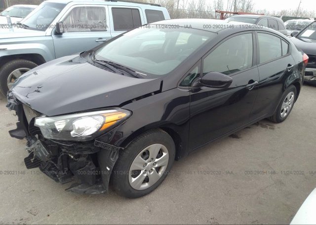из сша 2016 KIA FORTE KNAFK4A64G5609360