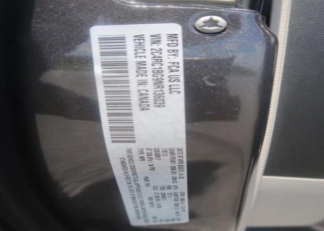 2022 CHRYSLER PACIFICA(VIN: 2C4RC1BG9NR136039