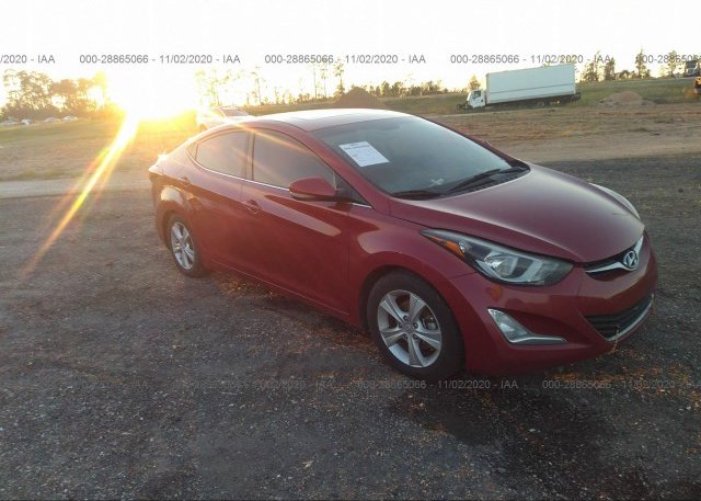 KMHDH4AE0GU553595 2016 HYUNDAI ELANTRA