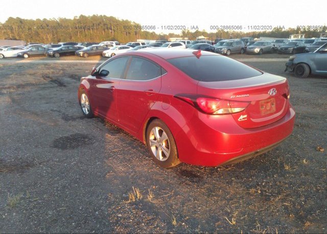 купить 2016 HYUNDAI ELANTRA KMHDH4AE0GU553595
