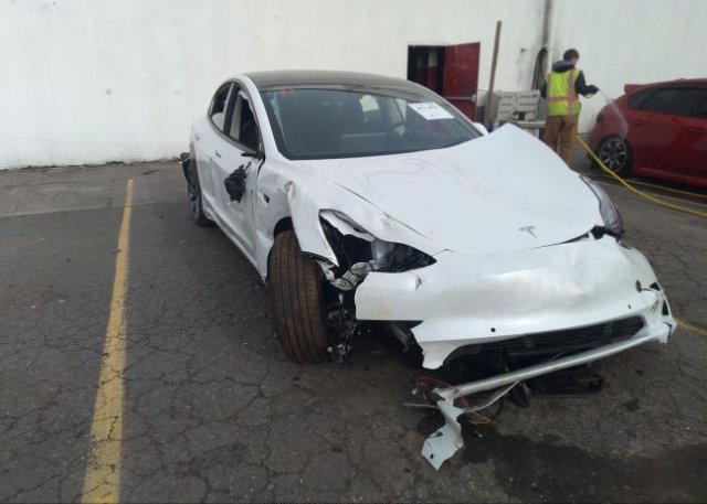 2022 TESLA MODEL 3(VIN: 5YJ3E1EB8NF350631