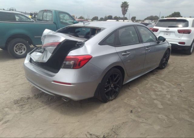 2022 HONDA CIVIC SEDAN(VIN: 2HGFE2F54NH584028