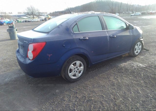 цена в сша 2013 CHEVROLET SONIC 1G1JB5SG7D4255564