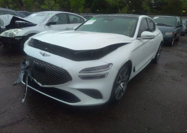 2022 GENESIS G70(VIN: KMTG34TA0NU089832