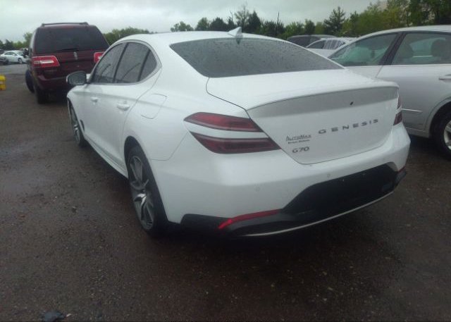2022 GENESIS G70(VIN: KMTG34TA0NU089832
