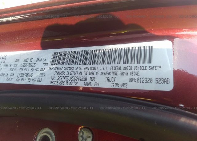 3C6TR5CJ8GG244898 2016 RAM 2500