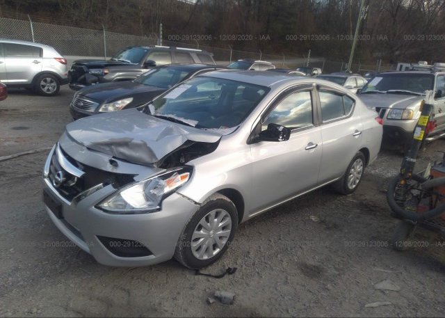 из сша 2017 NISSAN VERSA SEDAN 3N1CN7APXHK437904