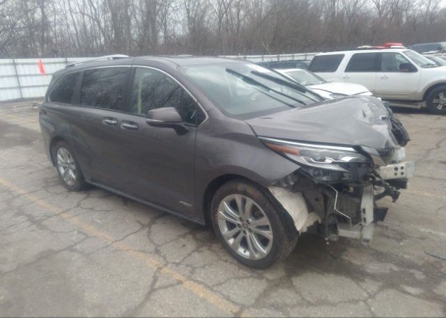 2021 TOYOTA SIENNA (VIN: 5TDERKEC1MS027575)