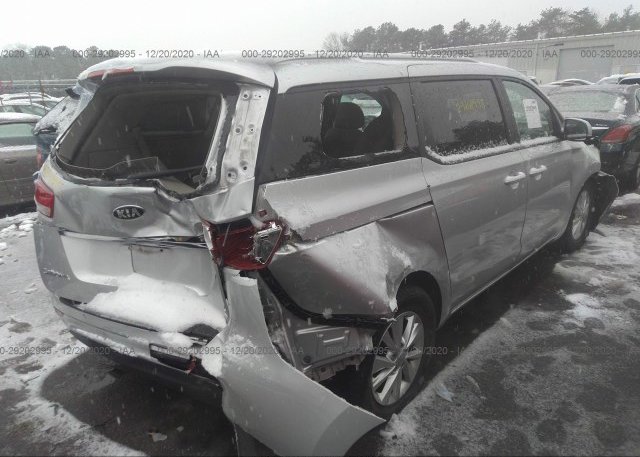цена в сша 2016 KIA SEDONA KNDMB5C11G6182022