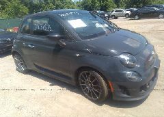 2017 Fiat 500 VIN 3C3CFFFH4HT535654 auction photo 5