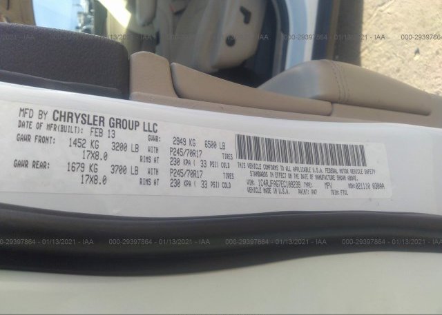 1C4RJFAG7EC109239 2014 JEEP GRAND CHEROKEE