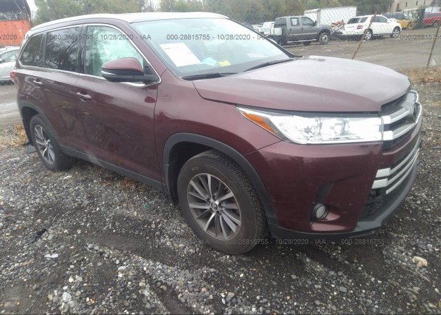 5TDJZRFH0KS980356 2019 TOYOTA HIGHLANDER