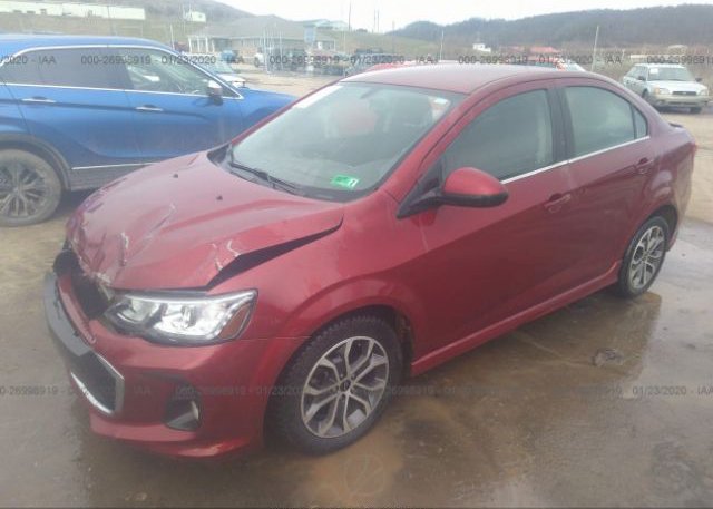2018 CHEVROLET SONIC VIN: 1G1JC5SBXJ4107132