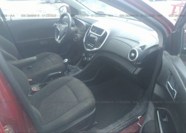 2018 CHEVROLET SONIC VIN: 1G1JC5SBXJ4107132