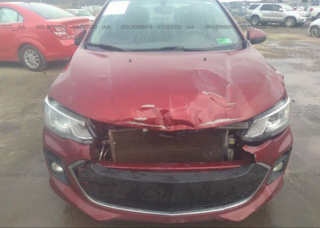 2018 CHEVROLET SONIC VIN: 1G1JC5SBXJ4107132
