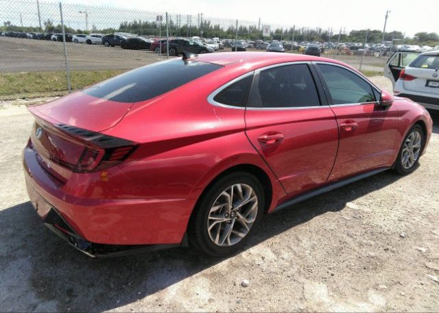 2021 HYUNDAI SONATA(VIN: 5NPEL4JAXMH104077