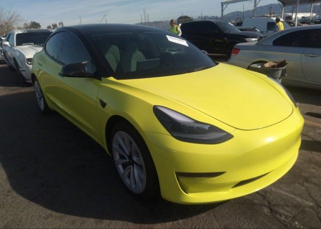 2022 TESLA MODEL 3 (VIN: 5YJ3E1EA1NF135731)