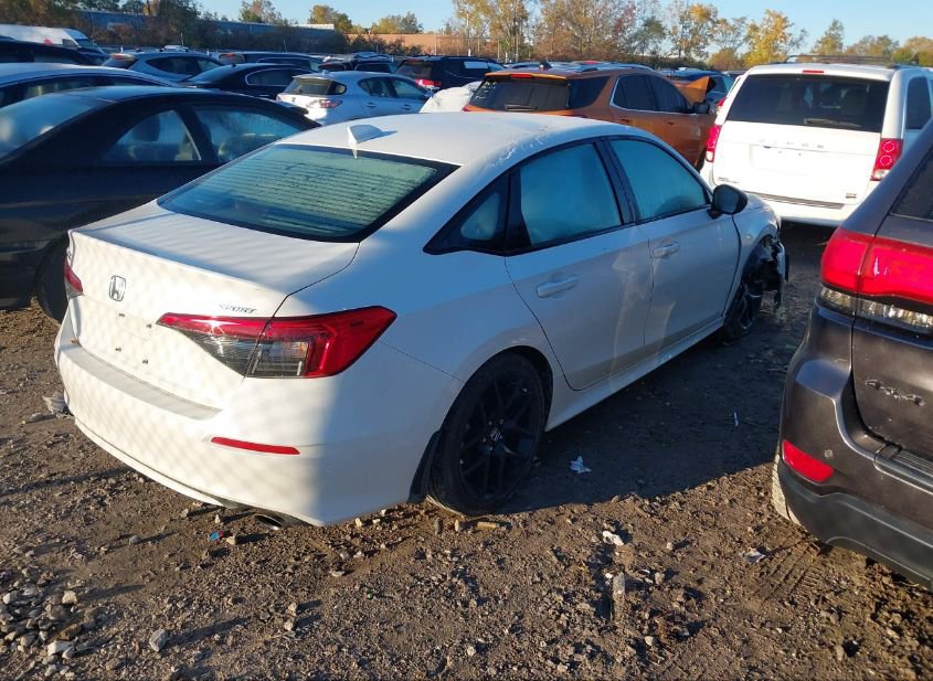 2023 HONDA CIVIC SPORT(VIN: 2HGFE2F57PH515529