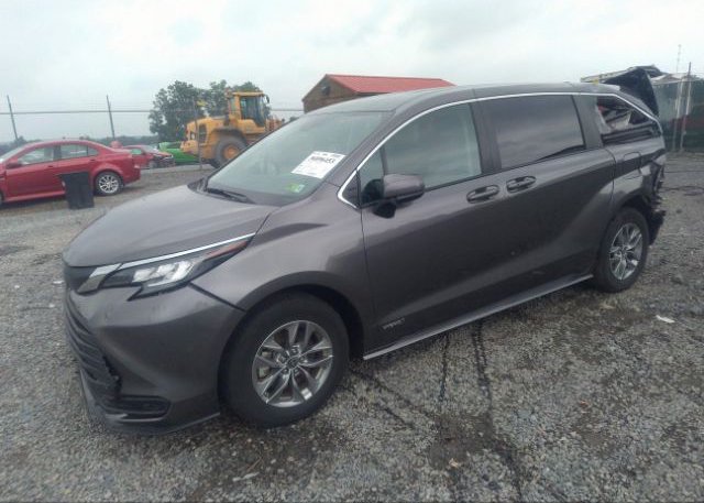 2021 TOYOTA SIENNA(VIN: 5TDKRKEC6MS024481