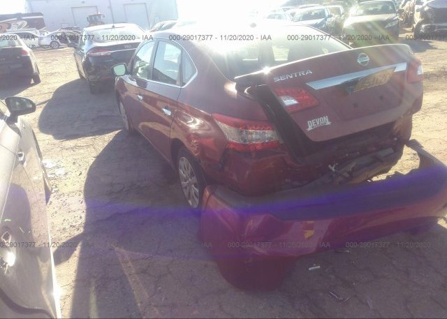 купить 2015 NISSAN SENTRA 3N1AB7AP5FL691978