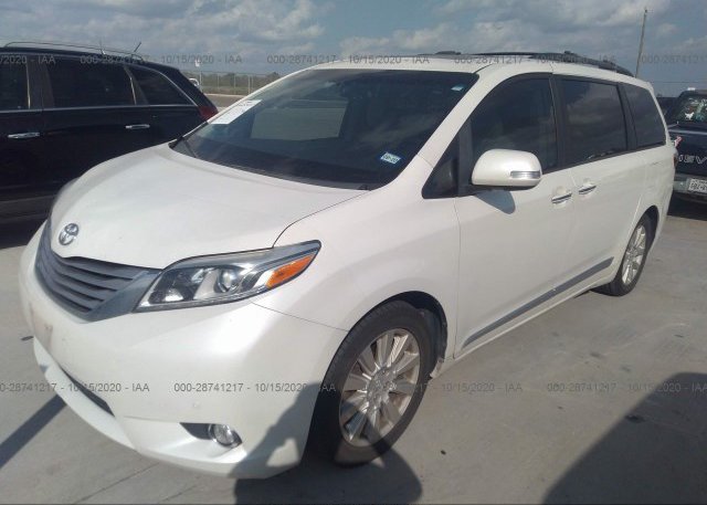 из сша 2015 TOYOTA SIENNA 5TDYK3DC0FS628021