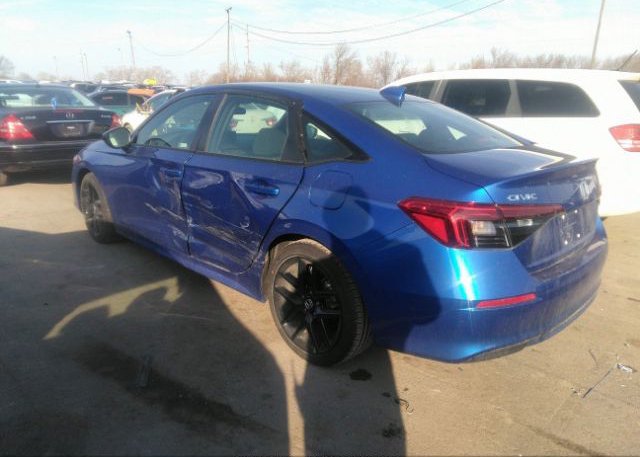 2022 HONDA CIVIC SEDAN(VIN: 2HGFE2F59NH602703