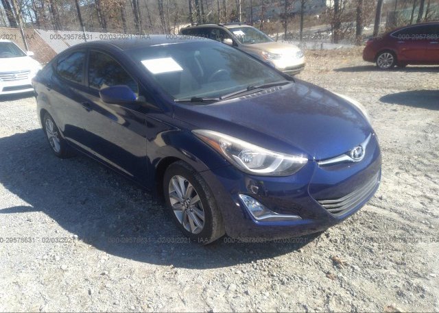 5NPDH4AE6EH476856 2014 HYUNDAI ELANTRA