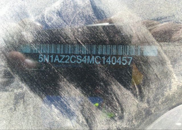 2021 NISSAN MURANO(VIN: 5N1AZ2CS4MC140457