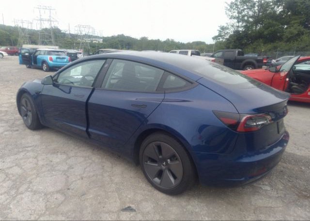 2022 TESLA MODEL 3(VIN: 5YJ3E1EB3NF240361