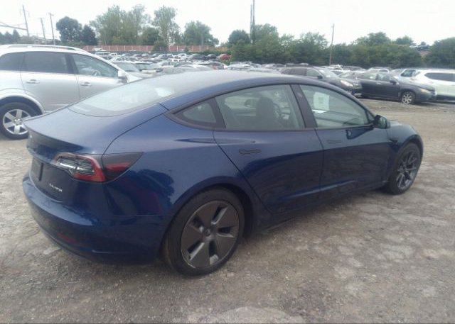2022 TESLA MODEL 3(VIN: 5YJ3E1EB3NF240361