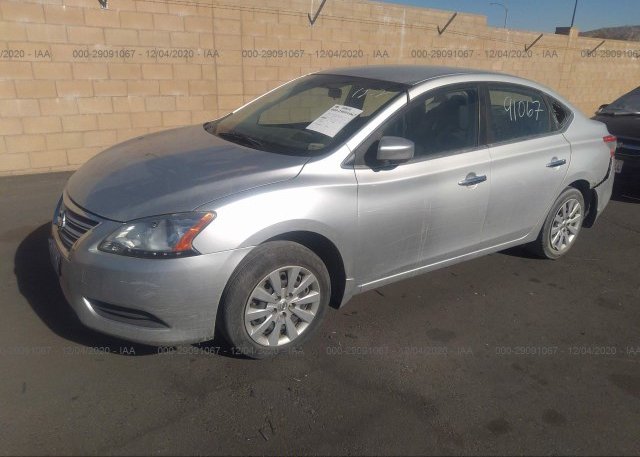 из сша 2015 NISSAN SENTRA 3N1AB7AP9FL666887
