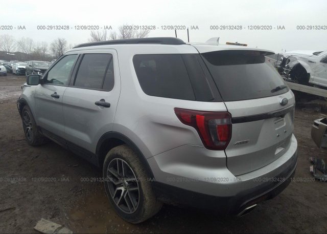 купить 2016 FORD EXPLORER 1FM5K8GT5GGB93225