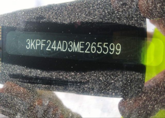 2021 KIA FORTE(VIN: 3KPF24AD3ME265599