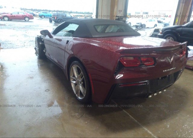 купить 2016 CHEVROLET CORVETTE 1G1YL3D78G5107239