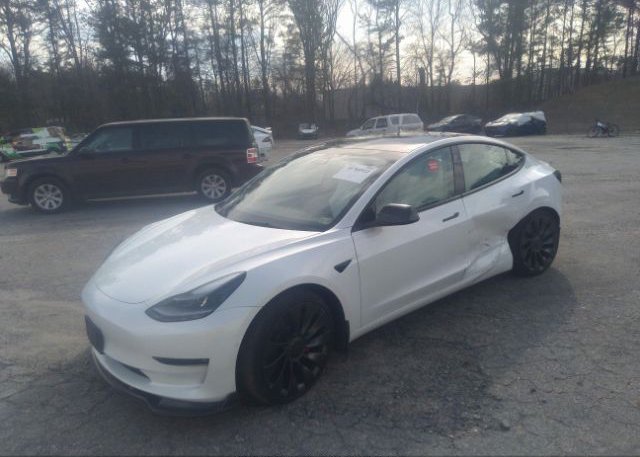 2022 TESLA MODEL 3(VIN: 5YJ3E1EC3NF132346