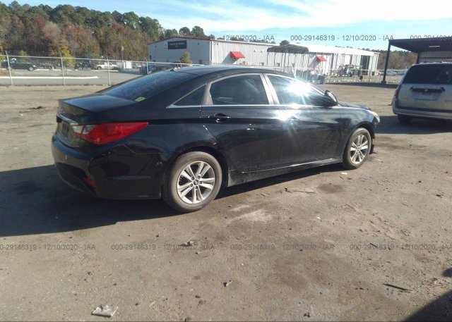 цена в сша 2014 HYUNDAI SONATA 5NPEB4AC0EH925016