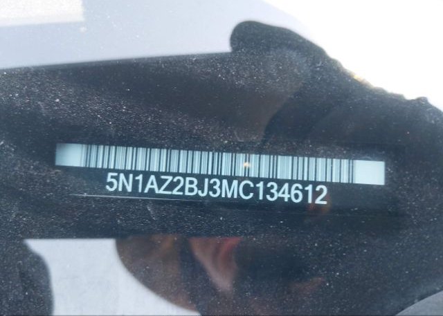 2021 NISSAN MURANO(VIN: 5N1AZ2BJ3MC134612
