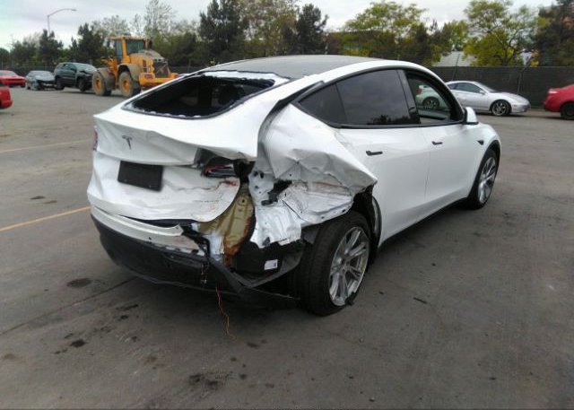 2021 TESLA MODEL Y(VIN: 5YJYGDEE5MF281536