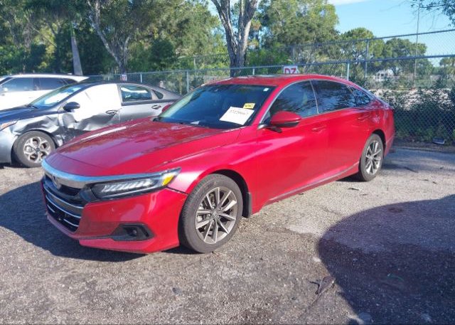 2021 HONDA ACCORD SEDAN(VIN: 1HGCV1F52MA123503