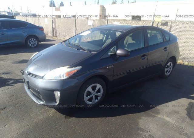 из сша 2014 TOYOTA PRIUS JTDKN3DU3E1747019
