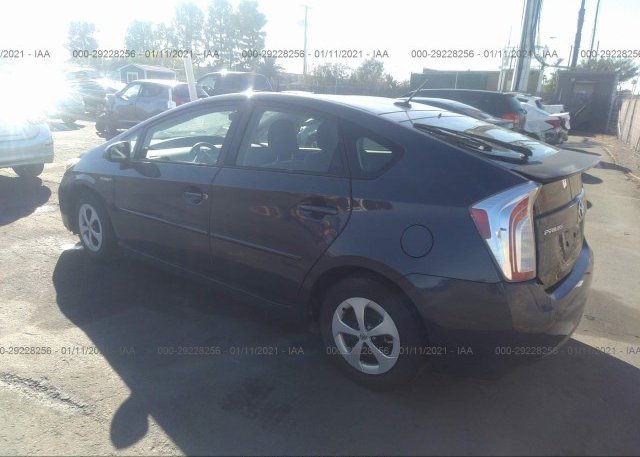 купить 2014 TOYOTA PRIUS JTDKN3DU3E1747019