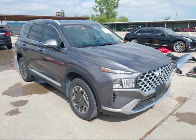 KM8S2DA13NU048668 2022 HYUNDAI SANTA FE HYBRID