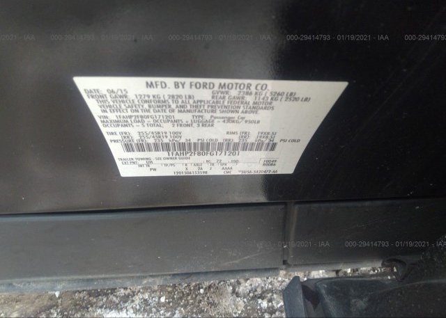 1FAHP2F80FG171201 2015 FORD TAURUS